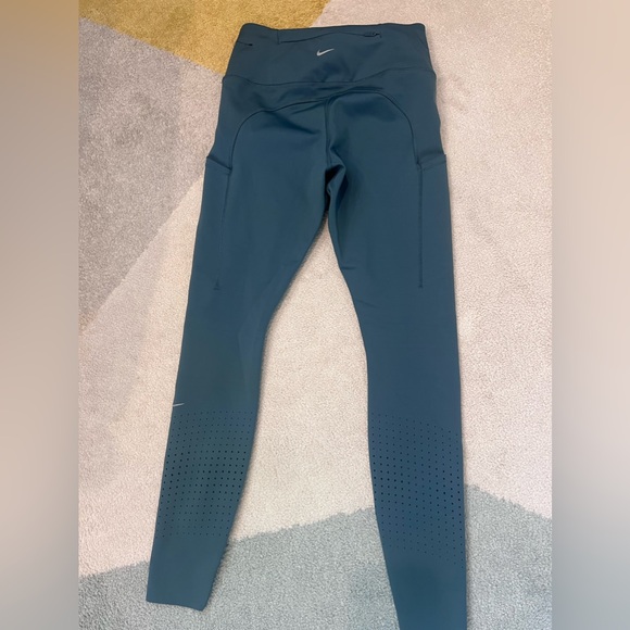 Nike Dri-Fit Blue leggings. Size Small. - Picture 2 of 2